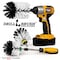 Drill Brush Power Scrubber By Useful Products 5 in W 7 in L Brush, White W-S-JOM-HD-QC-DB - alternate 3